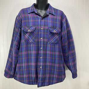 VINTAGE WOOLRICH Quilt Lined Flannel